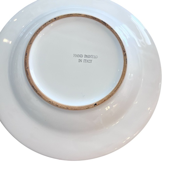 Italian Deruta Ceramic 8.5” Bowl with Bird Design - Picture 6 of 7